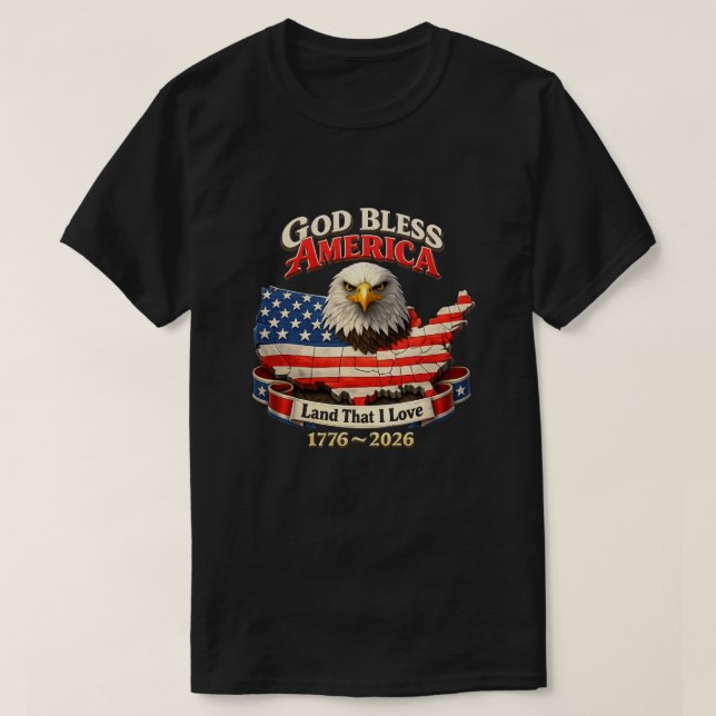 Camiseta 250 Anos EUA -23 (Frente do Design)