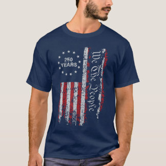 Camiseta 250 Years America Anniversary 250th Independence D