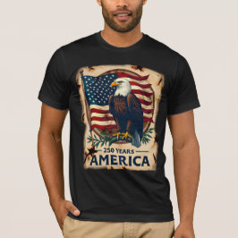 Camiseta 250 Years America Patriotic Anniversary Edition