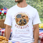 Camiseta 250th Anniversary Revolutionary Memorial Freedom<br><div class="desc">Honor your family legacy with this American Revolution design honor t-shirt. Perfect for the 250th Anniversary,  this vintage style patriot art is for any proud descendant of a Revolutionary War soldier celebrating their heritage and history. Created by Simply Farmhouse Press.</div>