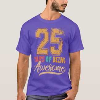 Camiseta 25 25 para o presente do Namorado Dela