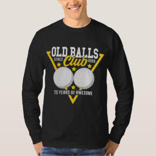 Camiseta 25 Aniversário I Clube de Bolas Velhas I Golf Esp