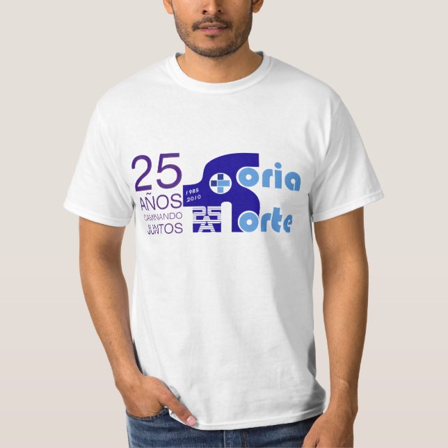 CAMISETA 25 ANIVERSARIO SORIA NORTE (Frente)
