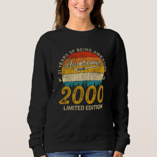 Camiseta 25 anos de idade 2000 25 de Aniversário Retroativo