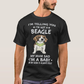 Camiseta 25 Estou Dizendo Que Não Sou Um Beagle