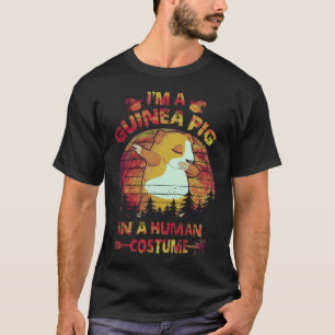 Camiseta 25 Fantasia de Halloween de Porquinho-da-Índia par