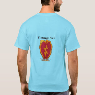 Camiseta 25 ID Divisão de Infantaria Veteranos Vets LRRPS