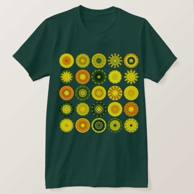 Camiseta 25 Mandalas I - Personalizado (Frente do Design)