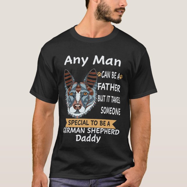 Camiseta 25 Qualquer Homem Pode Ser Pai Mas É Preciso Algué (Frente)