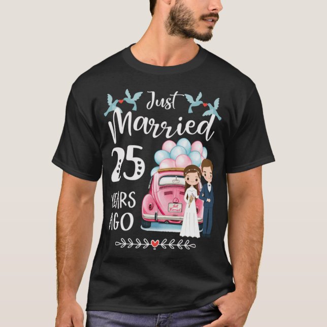 Camiseta 25 - Recem casados 25 Anos (Frente)