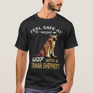 Camiseta 25 Sinta-se Seguro à Noite Durma Com Um Pastor Ale