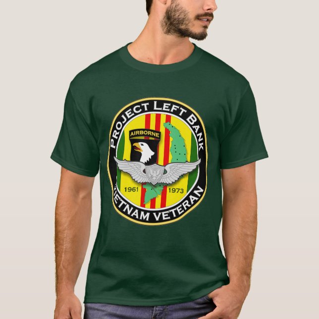 Camiseta 265th RRC - Um PLB 2 - ASA Vietnam (Frente)