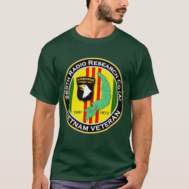 Camiseta 265th RRC - Uns 2 - ASA Vietnam (Frente)