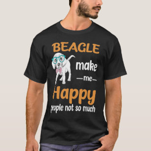 Camiseta 266 Beagle Me Faz Feliz