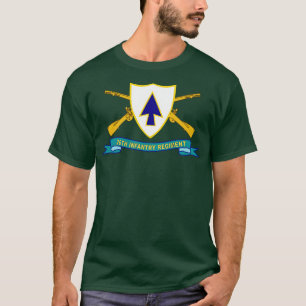 Camiseta 26. º Regimento de Infantaria DUI w Br Friso X