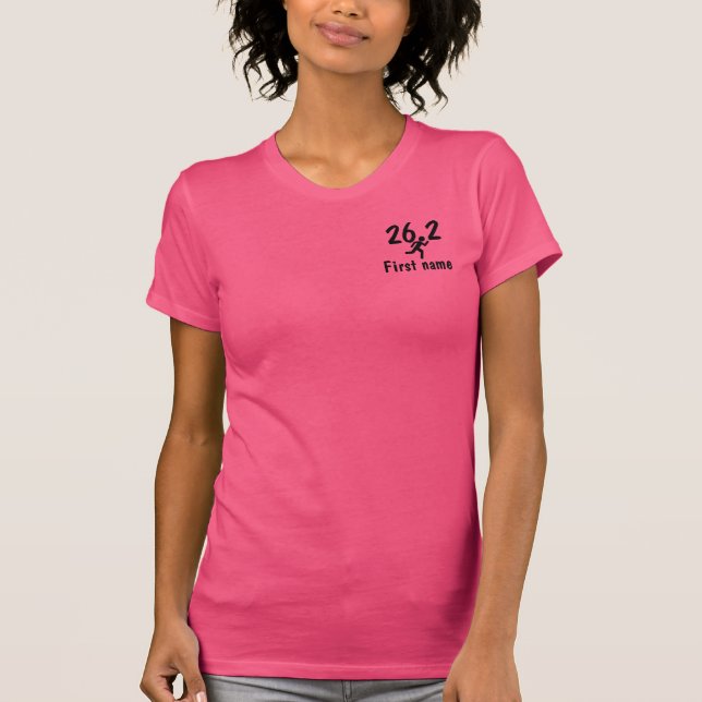 Camiseta 26,2 Maratonas Running (Frente)