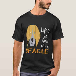 Camiseta 26 A Vida é Só Melhor Com Um Beagle