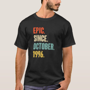 Camiseta 26 anos de idade 26.º aniversário Epic desde outub