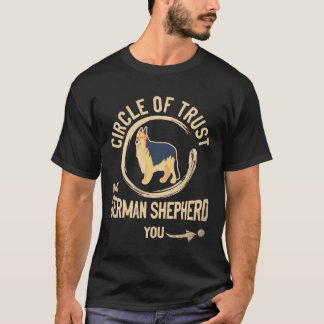 Camiseta 26 Círculo de Confiança Meu Pastor Alemão