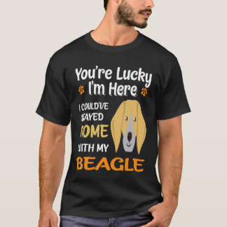 Camiseta 26 Fiquei em Casa Com Meu Beagle