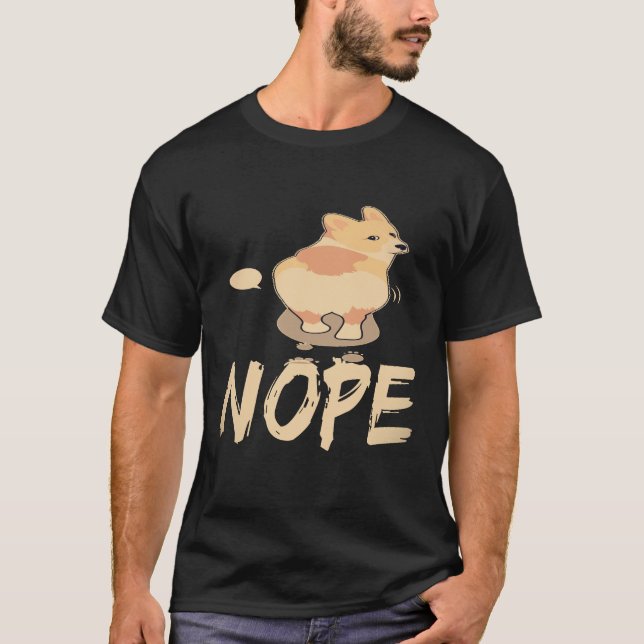 Camiseta 26 Não - Corgi (Frente)