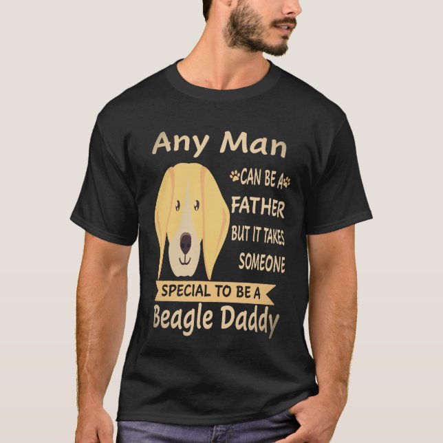 Camiseta 26 Qualquer Homem - Beagle Papai Beagle (Frente)