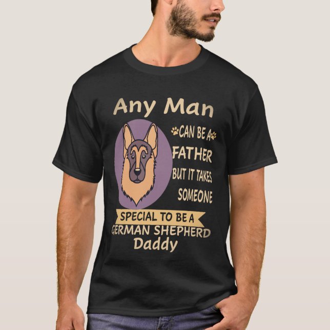 Camiseta 26 Qualquer Homem Pode Ser Pai Mas É Preciso Algué (Frente)