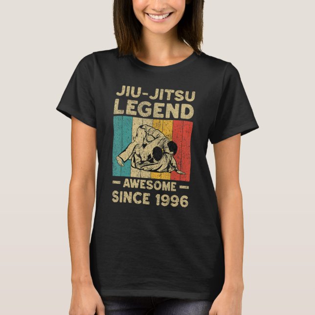 Camiseta 26 Years Old BJJ Jiu Jitsu Legend Awesome Since 19 (Frente)