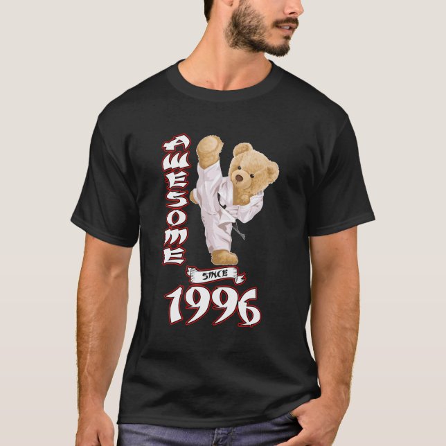 Camiseta 27º Aniversário Homens Mulheres 1996 Espetacular K (Frente)