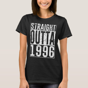 Camiseta 27º Hetero de aniversário Fora de 1996 Vintage 27