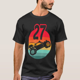 Camiseta 27.º Aniversário do I Racing Gaming I Remote Contr