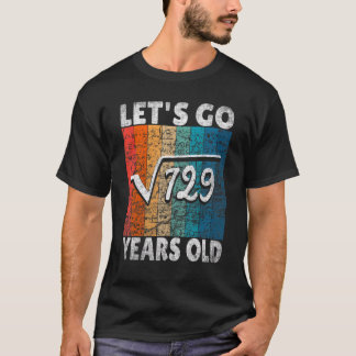 Camiseta 27.º Aniversário Vamos Raiz A Partir De 729 27 Ano
