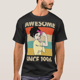 Camiseta 27 anos é incrível desde 1996 27º aniversário