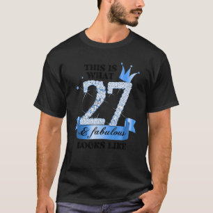 Camiseta 27 e fabuloso I Blue White Party Group Candid Phot