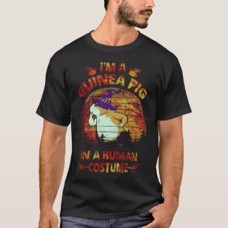Camiseta 27 Fantasia de Halloween de Porquinho-da-Índia par