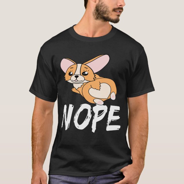 Camiseta 27 Nope Corgi (Frente)