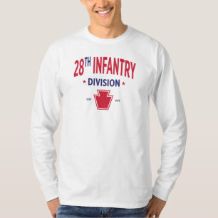 Camiseta 28ª Divisão de Infantaria - Militar dos EUA