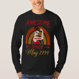 Camiseta 28º aniversário da Rainha Incrível desde maio de 1