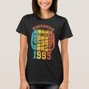Camiseta 28º aniversário da Vintage de 1995 Retro 28 Anos d