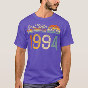 Camiseta 28º aniversário do casamento para sua melhor espos