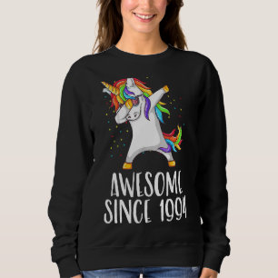 Camiseta 28º Aniversário do Unicorn Dab Incrível desde 1994