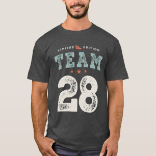 Camiseta 28º aniversário Engraçado, 28 anos