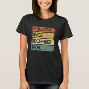 Camiseta 28 anos é incrível desde dezembro de 1994 28º trim