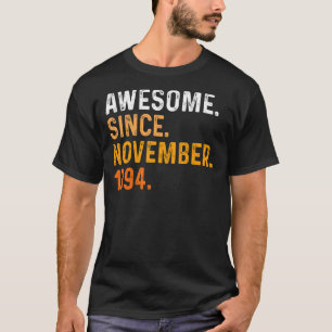 Camiseta 28 anos é incrível desde novembro de 1994 28º bir
