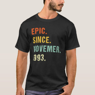 Camiseta 29º aniversário da Epic desde novembro de 1993 29