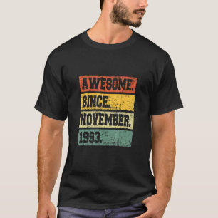 Camiseta 29º Aniversário Decor 29 anos é incrível desde nov
