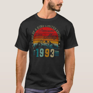 Camiseta 29 anos de idade maio de 1993 29º aniversário