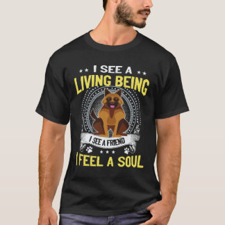 Camiseta 29 Eu Vejo Um Ser Vivo Eu Vejo Um Amigo Eu Sinto U