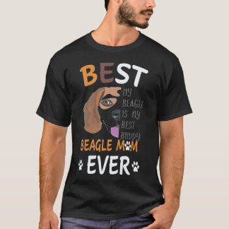 Camiseta 29 Melhor Mãe Beagle de Todos os Tempos Beagle