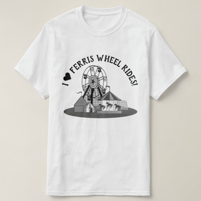 Camiseta 2-14 Ferris Wheel Day (Frente do Design)